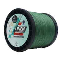 DFT Bojin 4X Linen İp Misina 0.70 mm  1000 m  Yeşil