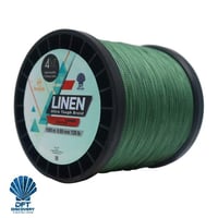 DFT Bojin 4X Linen İp Misina 0.80 mm  1000 m  Yeşil