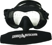 DIVE SYSTEM MASKE (SIYAH-NEOPREN MASKE BANTLI)