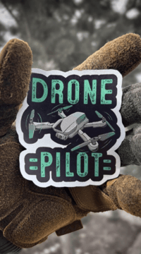 Drone Pilot II. Patch/Peç/Arma (9 x 8cm)