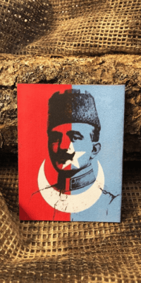 Enver Paşa Patch/Peç/Arma (9 x 6,8cm)