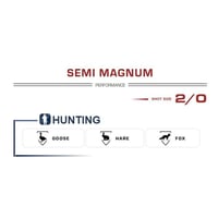FIOCCHI SEMI MAGNUM 12 Ga 42 G. No:2/0