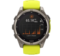 Garmin Fenix 8 51mm Solar Sarı Akıllı Saat