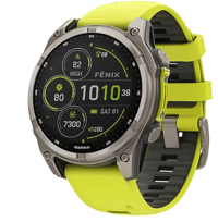 Garmin Fenix 8 51mm Solar Sarı Akıllı Saat