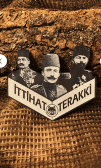İttihat ve Terakki Patch/Peç/Arma (9 x 8cm)