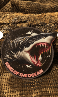 King Of The Ocean Patch/Peç/Arma (10 x 8,5cm)