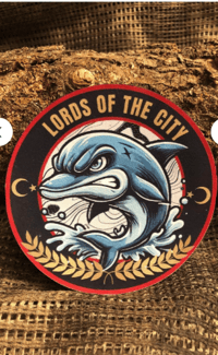 Lords Of The City Patch/Peç/Arma (9cm)