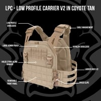 Low Profile Carrier V2 Coyote Tan