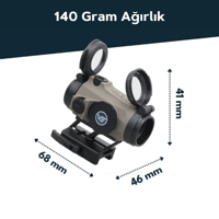 Maverick-IV 1x20 Mini Reflex Sight SOP Rubber