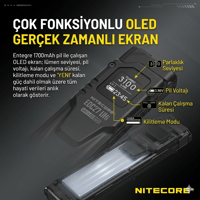 NITECORE EDC27UHI 3100 LUMEN EL FENERI