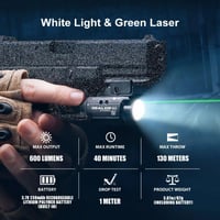 Olight Baldr Mini 600 Lümen Lazerli Şarjlı Namlu Altı Taktik Fener