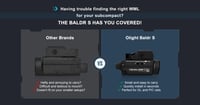 Olight Baldr S 800 Lümen Lazerli Şarjlı Namlu Altı Taktik Fener
