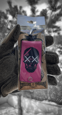 Pink Skull Araç Ayna Süsü (10x5cm)