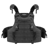 Quad Release Plate Carrier – Black