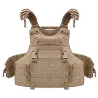 Quad Release Plate Carrier – Coyote Tan
