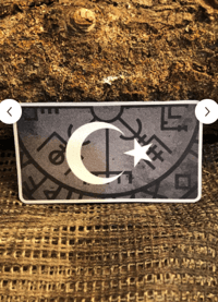 Runik Bayrak II. Patch/Peç/Arma (9 x 4,9cm)