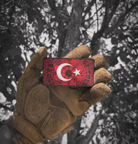 Runik Bayrak Patch/Peç/Arma (9 x 4,9cm)
