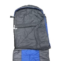 S. DFT Düz-Başlık 190+30x75cm Gri 0°Uyku Tulumu