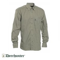 S.K.DEERHUNTER Wyatt Yeşil Kareli Uzun Kol Gömlek 45/46