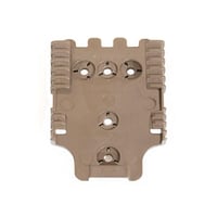 Safariland Quick Locking System Receiver Plate (QLS 22) – Field Dark Earth