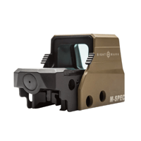 Sightmark Ultra Shot M‑Spec FMS Reflex Sight 1×—65 MOA Circle‑Dot – Dark Earth