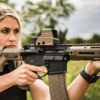 Sightmark Ultra Shot M‑Spec FMS Reflex Sight 1×—65 MOA Circle‑Dot – Dark Earth