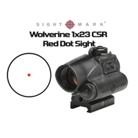 Sightmark Wolverine CSR 1×23 Red Dot (4 MOA) – Rubber‑Armored