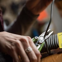 Skeletool Black Topo Blade