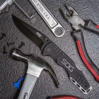 SOG FF-11 Salute Black Blade Çakı