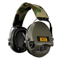 Sordin Supreme Pro-X CAMO PVC Bantlı Profesyonel Atış Kulaklığı