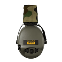 Sordin Supreme Pro-X CAMO PVC Bantlı Profesyonel Atış Kulaklığı