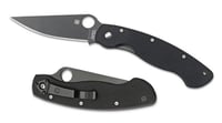 SPYDERCO MILITARY G-10 SIYAH CAKI