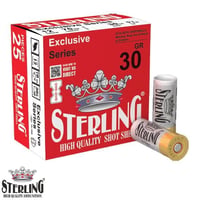 STERLING 12 Cal. 30 G. No: 8 Bior Tapa Av Fişeği