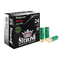 STERLING 12 Cal. Platinum Steel 24 G. No:7 Fişek