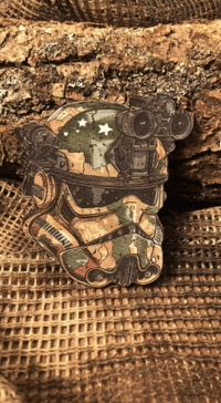Storm Helmet Patch/Peç/Arma (8 x 7cm)