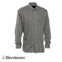 T. DEERHUNTER Waylon 399 Yeşil Kareli Uzun Kol Gömlek 41/42