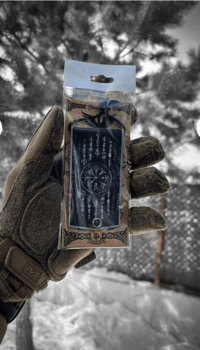 Vegvisir Araç Ayna Süsü (10 x 5cm)