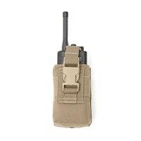 Warrior Adjustable Radio Pouch – Coyote Tan