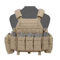 Warrior Assault Systems DCS DA 5.56mm Plate Carrier – Coyote Tan