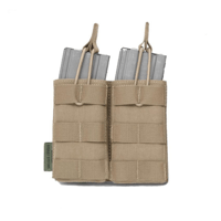 Warrior Double Open 5.56mm Mag Pouch – Coyote Tan