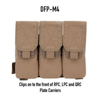 Warrior LPC V1 DFP MK1 Low Profile Plate Carrier Combo with 3x Universal Open Mag Pouches, 2x Utility Pouches, 2x 9mm Pistol Mag Pouches