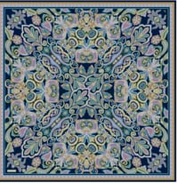 Armine 9421 Eşarp  - LACİVERT