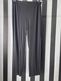 Bambu Önü Dikişli Pantolon 8407 - SİYAH