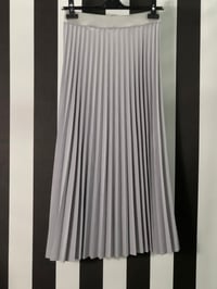 Beli Lastikli Piliseli Etek 450 - GRİ