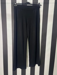 Bol Paça Pantolon 9416 - SİYAH