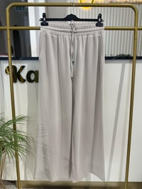 Divanna Modal Geniş Paça Pantolon SZ-5584 TAŞ - TAŞ