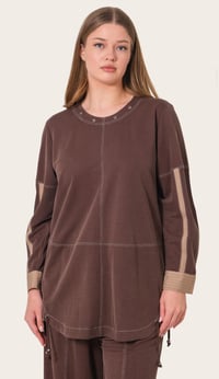 Duassi Büyük Beden Takım 5803 - KAHVE