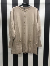 Düğmeli Triko Hırka 3655 - TAŞ