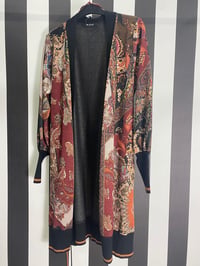 Etnk Desenli Triko 3491 - BORDO