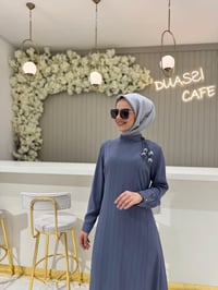 Fuat Gürşen 4101 Elbise  - GRİ